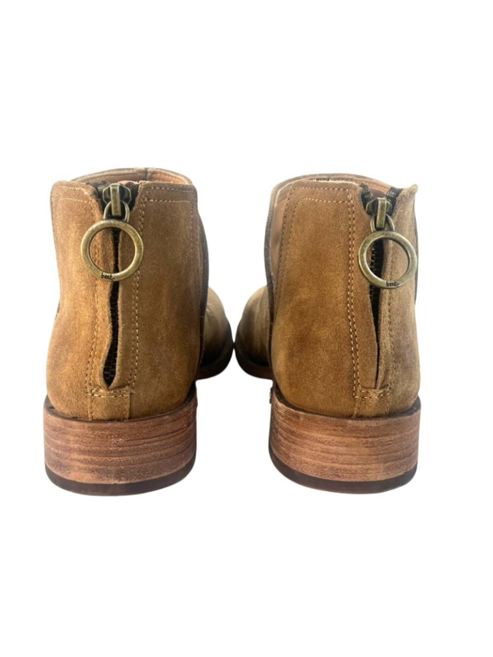 $375 Anthropologie BEEK Falcon Suede Ankle Bootie in Brown Sz 7.5 US - Picture 7 of 10